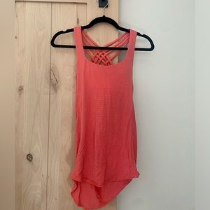 Lululemon Wild Tank Top -salmon -size: 2